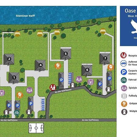 Appartement "Froschkoenig" - Oase Am Haff Garz  Εξωτερικό φωτογραφία
